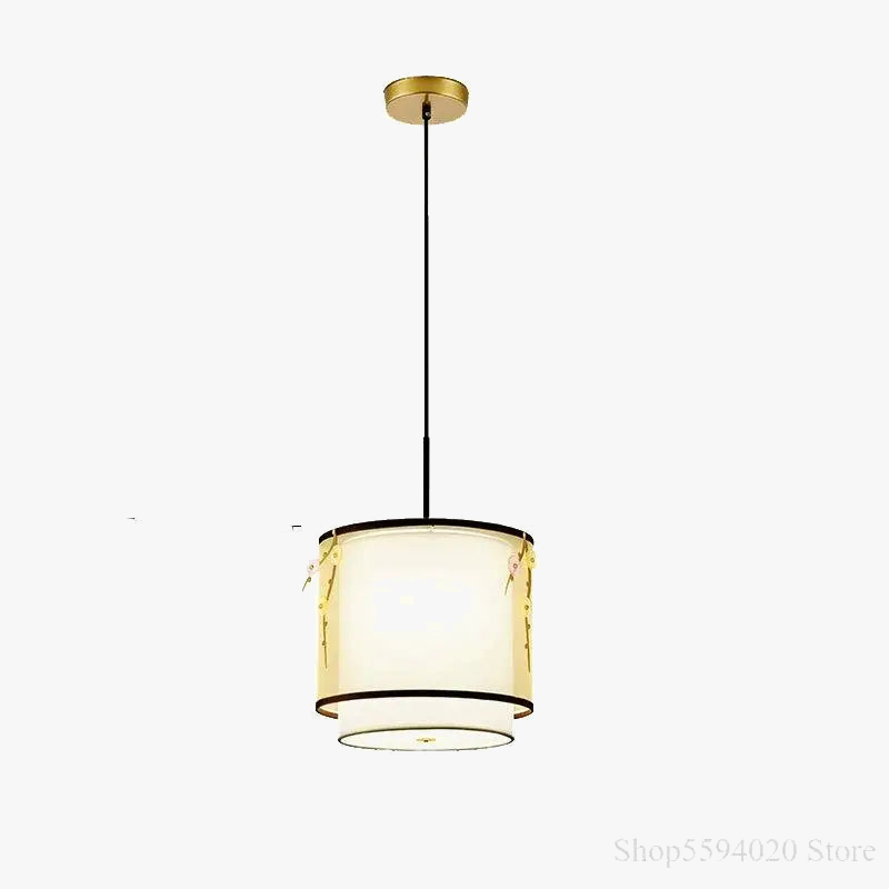 suspension zen en cuivre pour décoration intérieure moderne