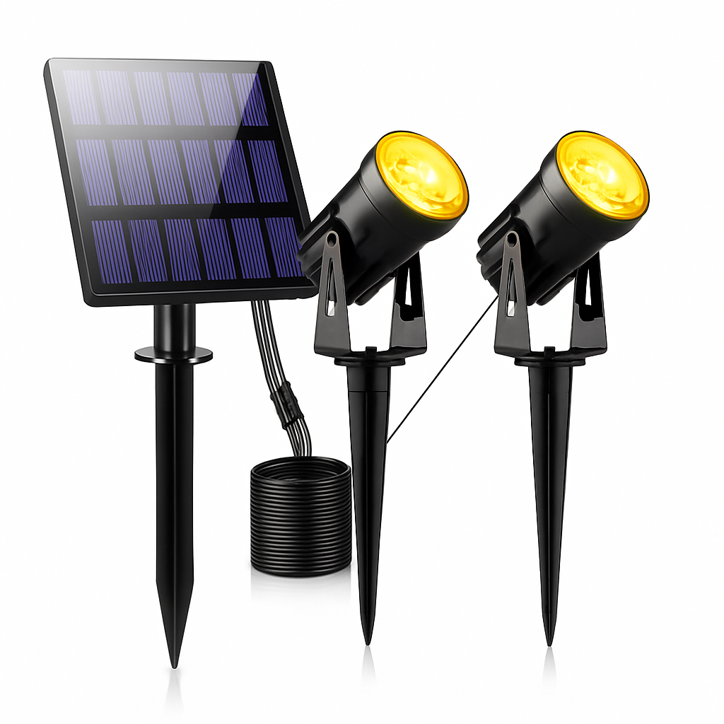 T-SUNRISE LED lumière solaire extérieur IP65 étanche blanc chaud blanc froid éclairage de jardin solaire décoration extérieure lampes de pelouse