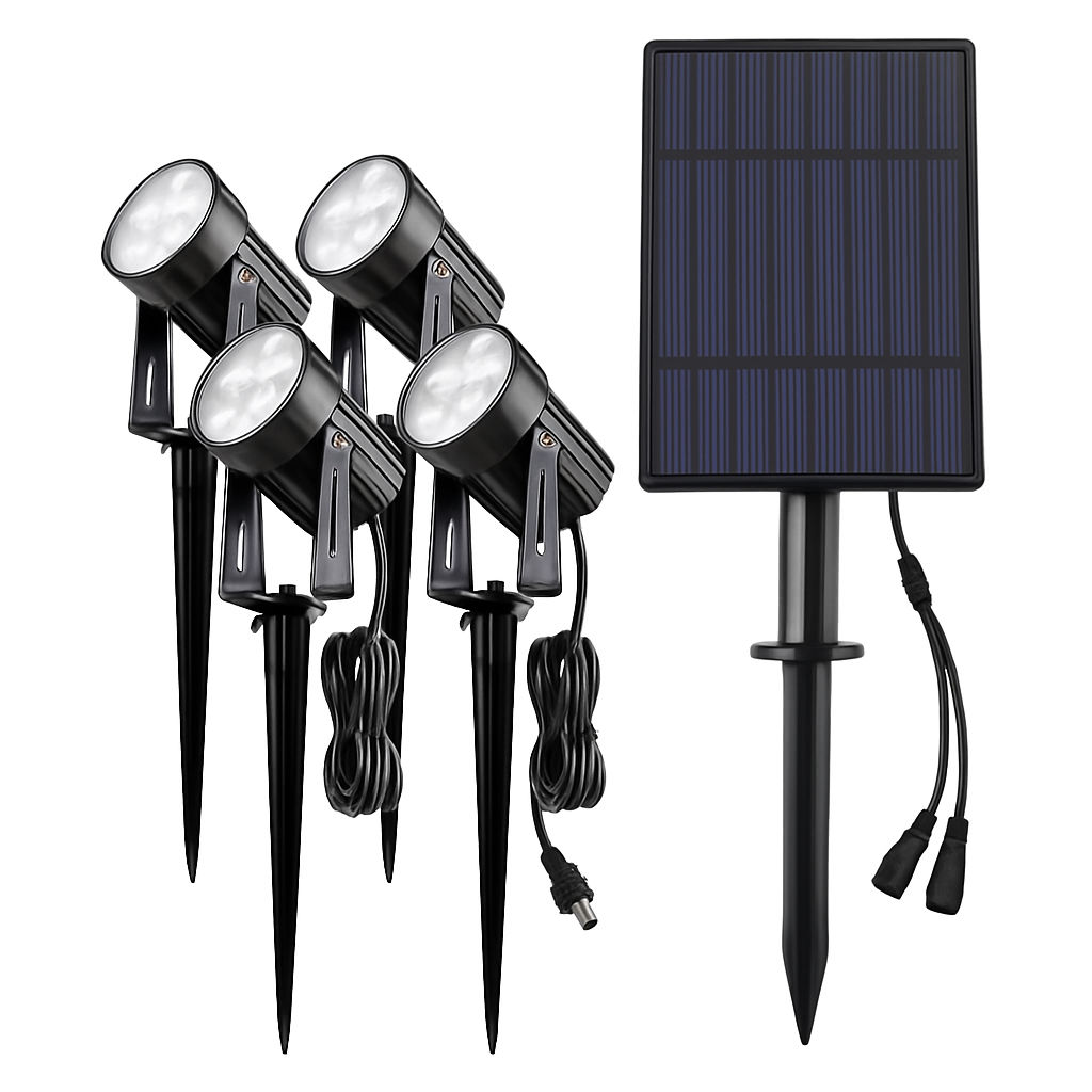 T-SUNRISE LED lumière solaire extérieur IP65 étanche blanc chaud blanc froid éclairage de jardin solaire décoration extérieure lampes de pelouse
