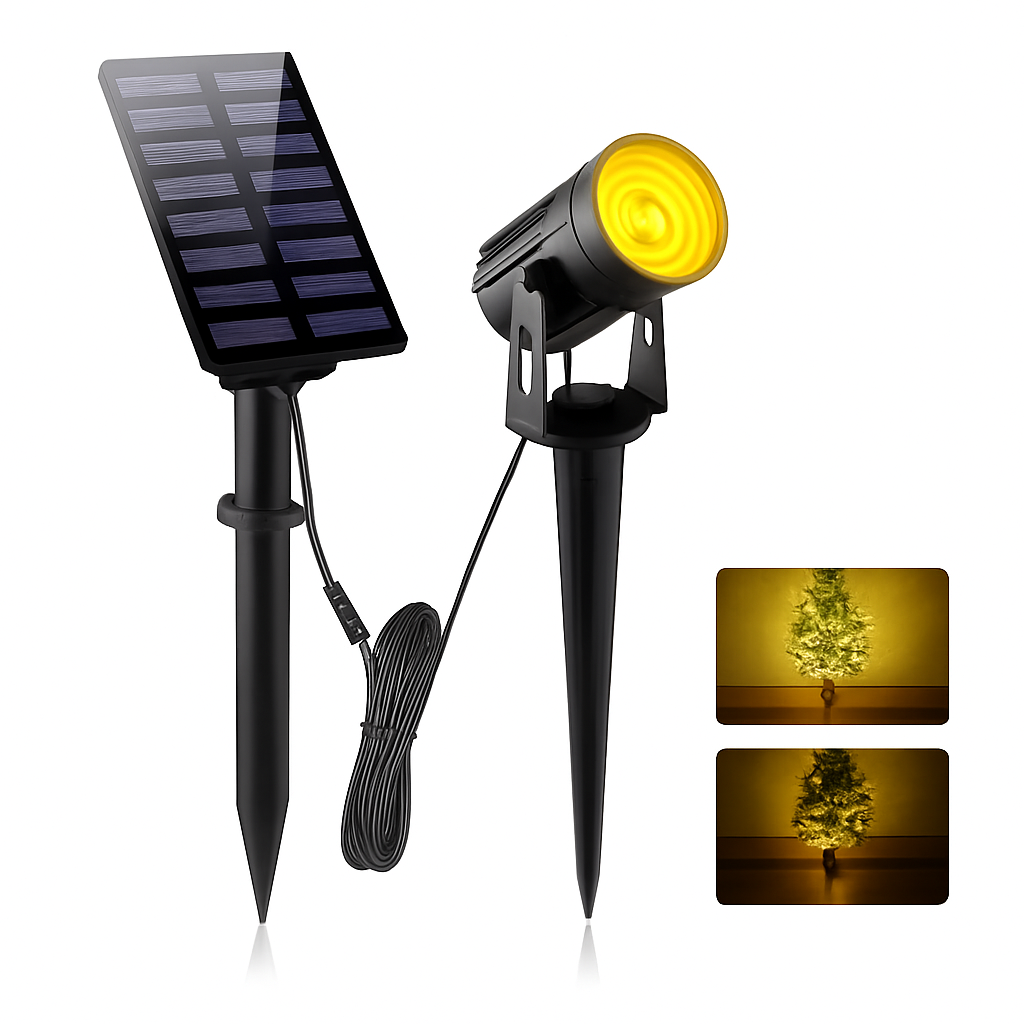 T-SUNRISE LED lumière solaire extérieur IP65 étanche blanc chaud blanc froid éclairage de jardin solaire décoration extérieure lampes de pelouse
