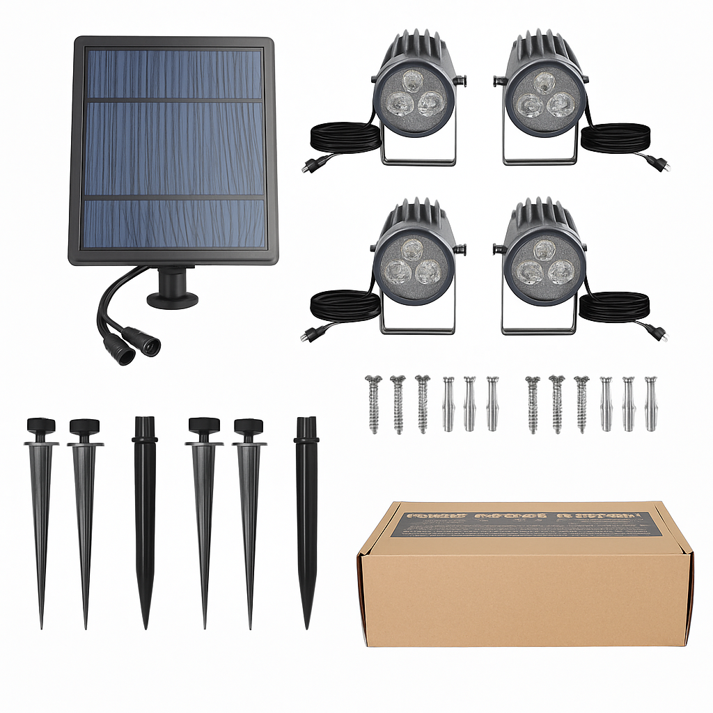 T-SUNRISE LED lumière solaire extérieur IP65 étanche blanc chaud blanc froid éclairage de jardin solaire décoration extérieure lampes de pelouse