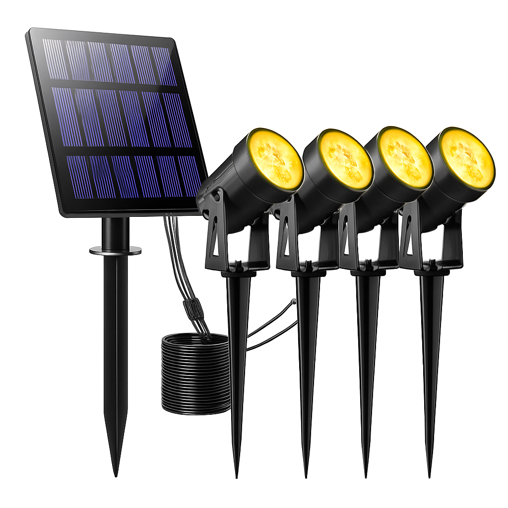 T-SUNRISE LED lumière solaire extérieur IP65 étanche blanc chaud blanc froid éclairage de jardin solaire décoration extérieure lampes de pelouse