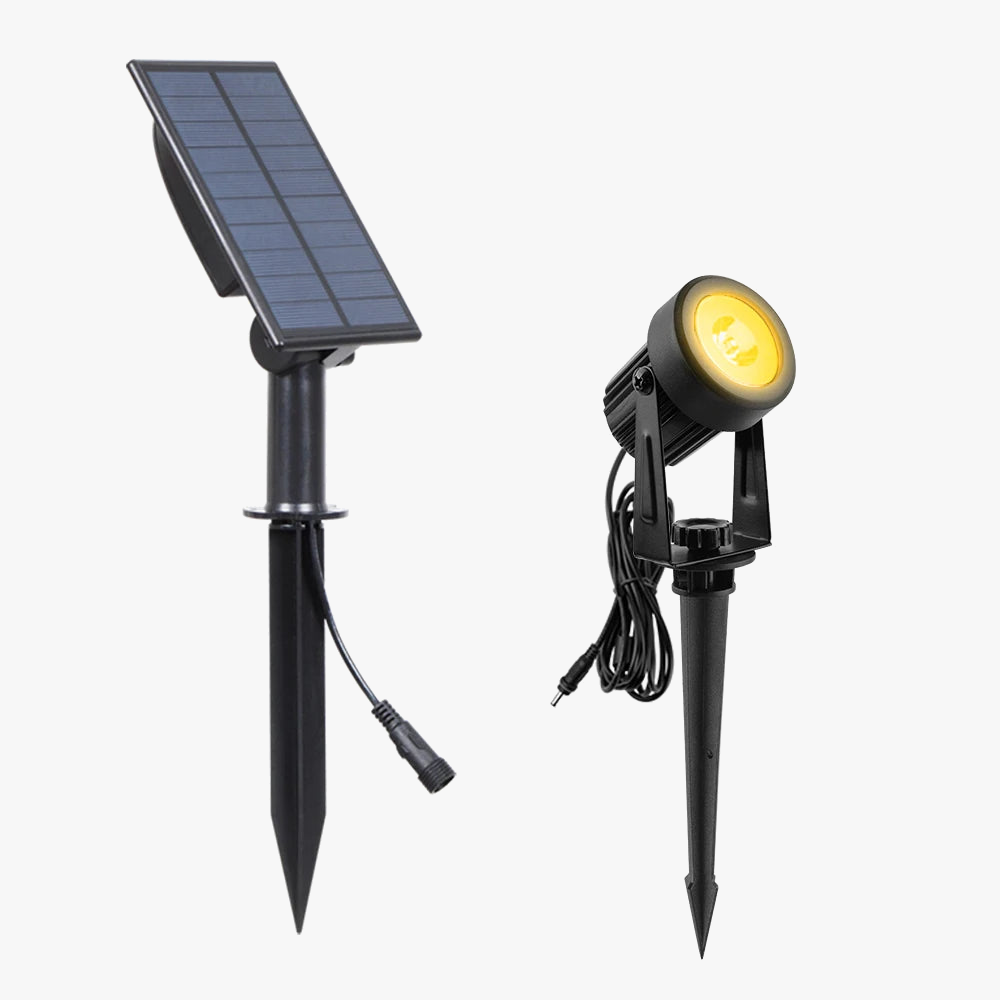 T-sunrise lumière extérieure LED solaire IP65 étanche décoration de jardin lumières RGB blanc chaud/froid paysage lampes d'éclairage de cour
