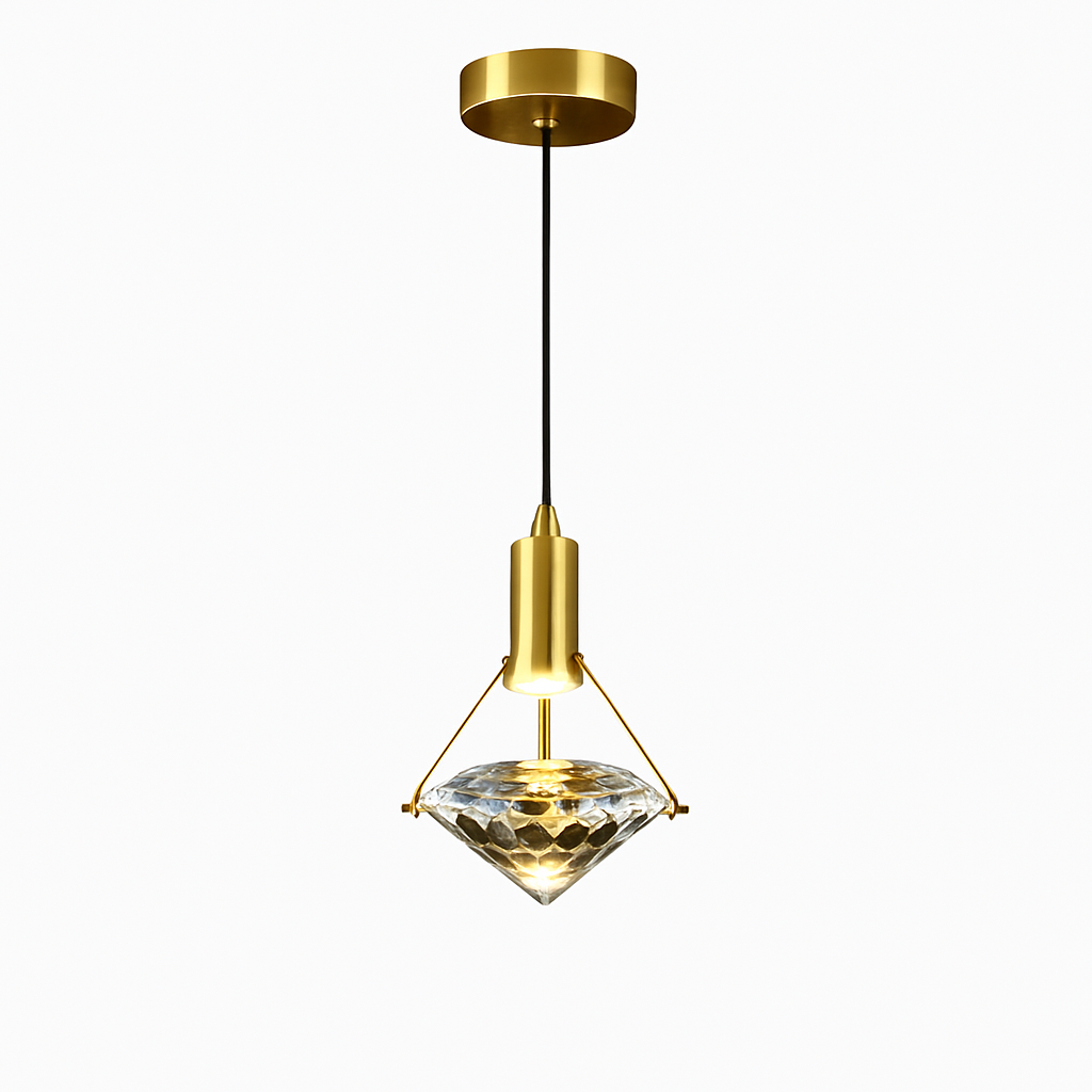 Thrisdar K9 cristal suspension LED lampe moderne Table de chevet suspension lampe cuisine salle à manger chambre lustre suspension