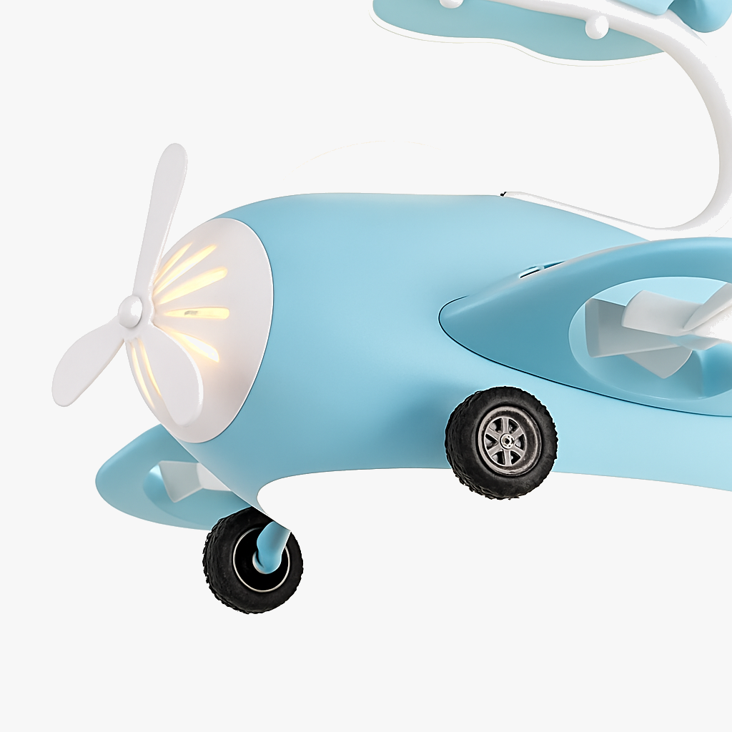 ventilateur de plafond avec led pour chambre enfant et aire de jeux