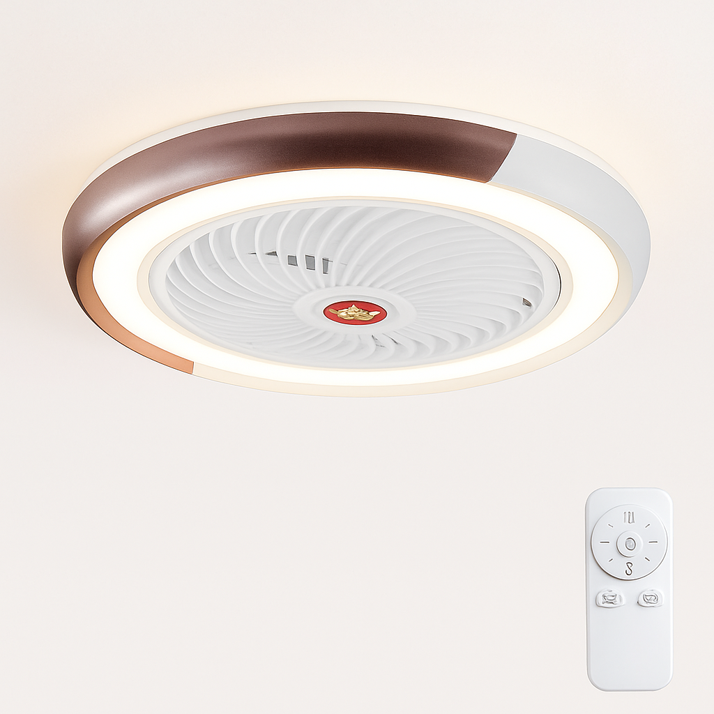ventilateur de plafond intelligent bluetooth avec lumière télécommande