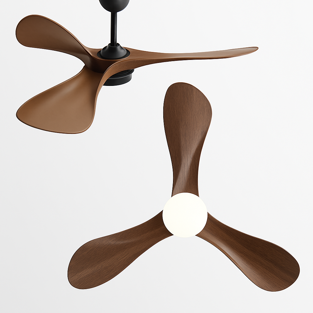 ventilateur de plafond électrique avec lumière et contrôle