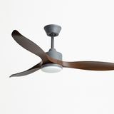 ventilateur de plafond led moderne avec télécommande et lumière