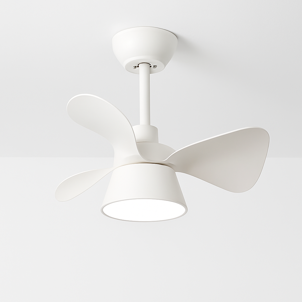 ventilateur de plafond lumineux avec télécommande et 6 vitesses