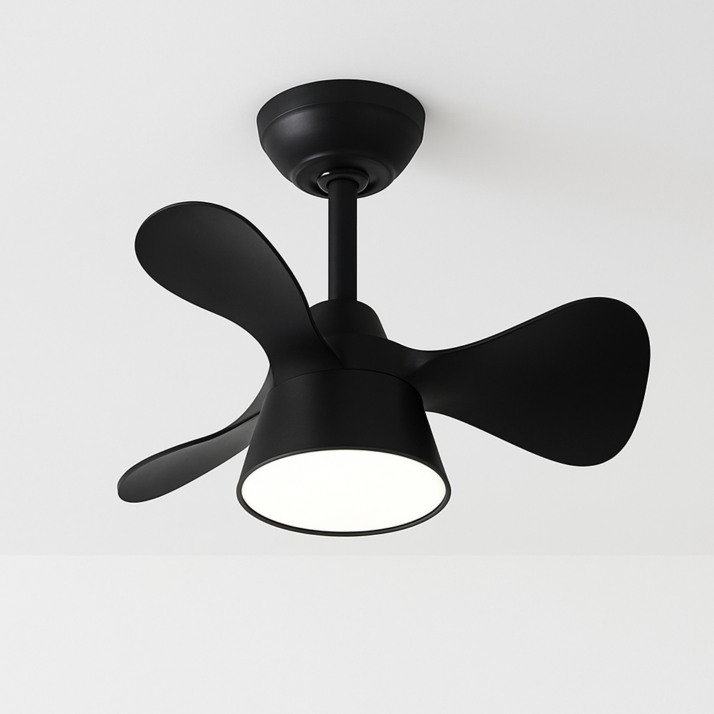 ventilateur de plafond lumineux pour espace commercial