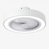 ventilateur de plafond moderne avec lumière led et télécommande