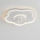 ventilateur de plafond moderne avec lumière led intégrée