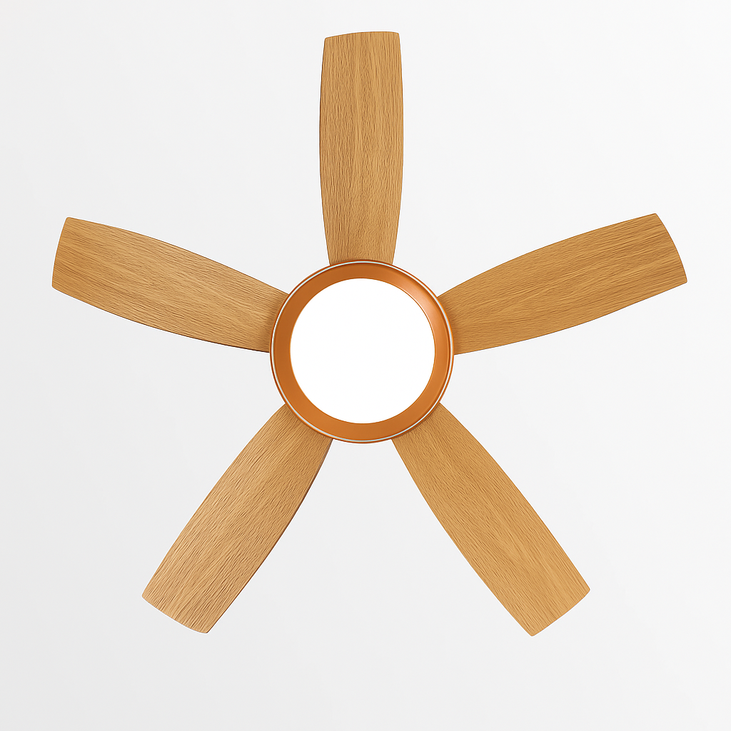 ventilateur de plafond moderne avec lumière pour l'été