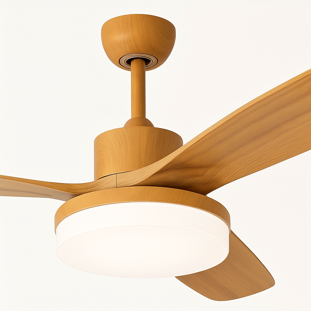 ventilateur de plafond moderne avec lumière télécommande et led modifiable
