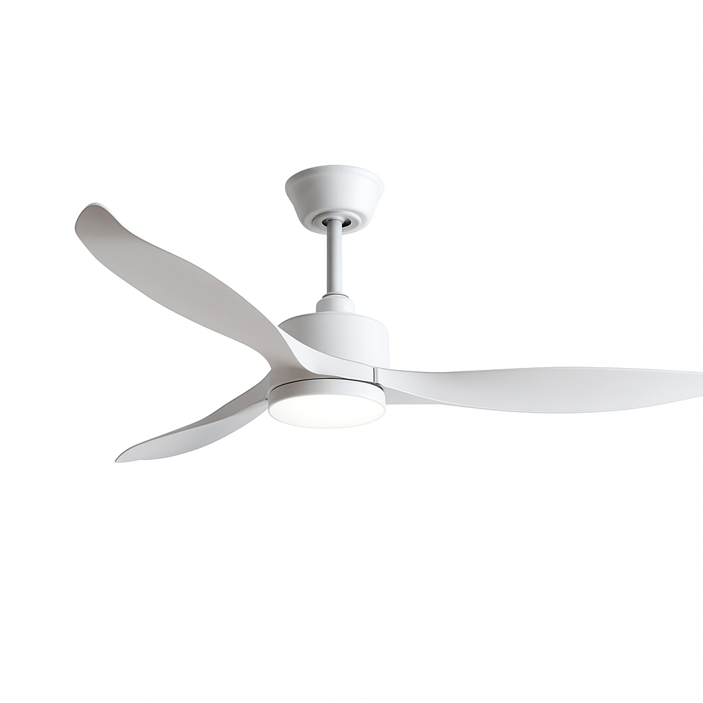ventilateur de plafond moderne avec télécommande et lumière led
