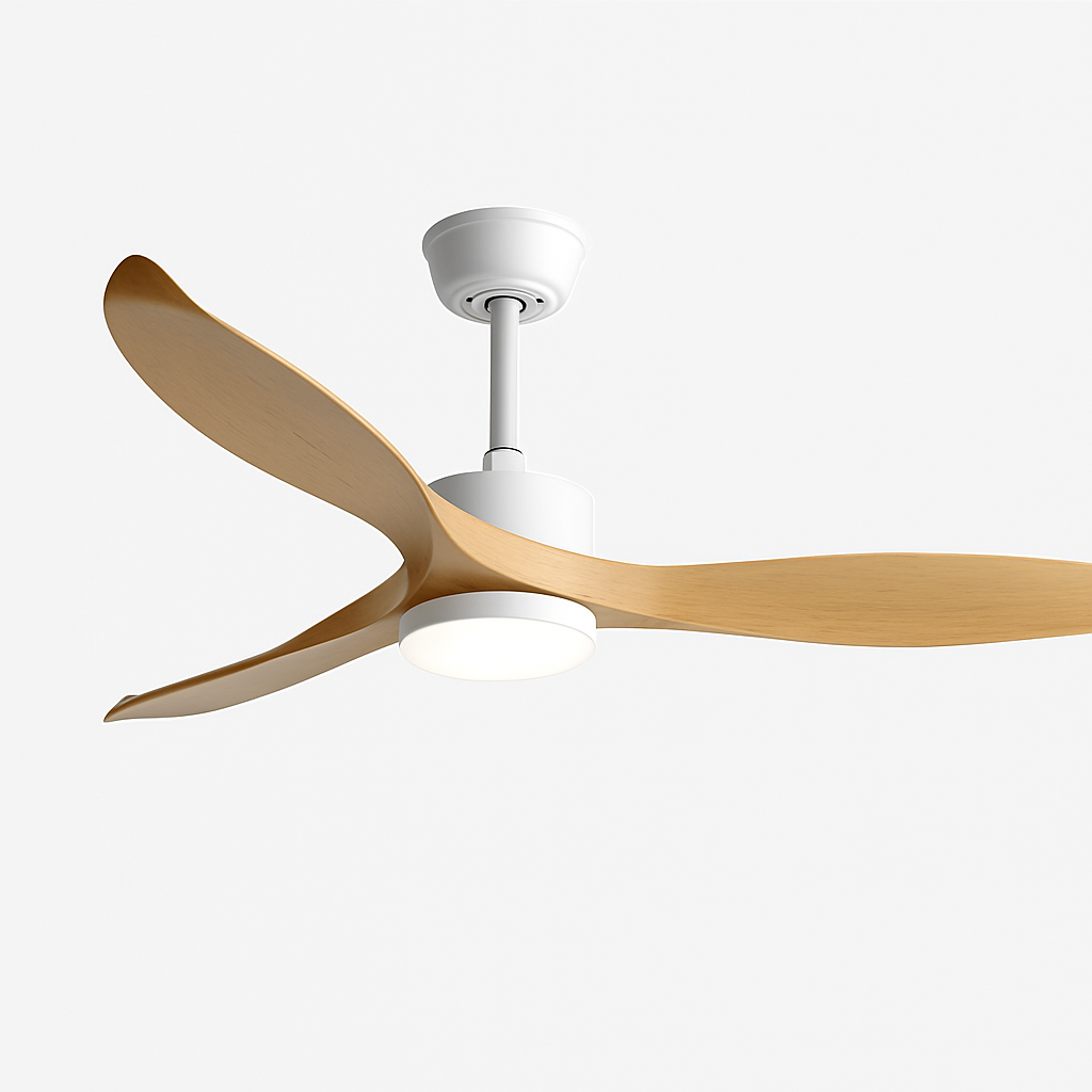 ventilateur de plafond moderne avec télécommande et lumière led