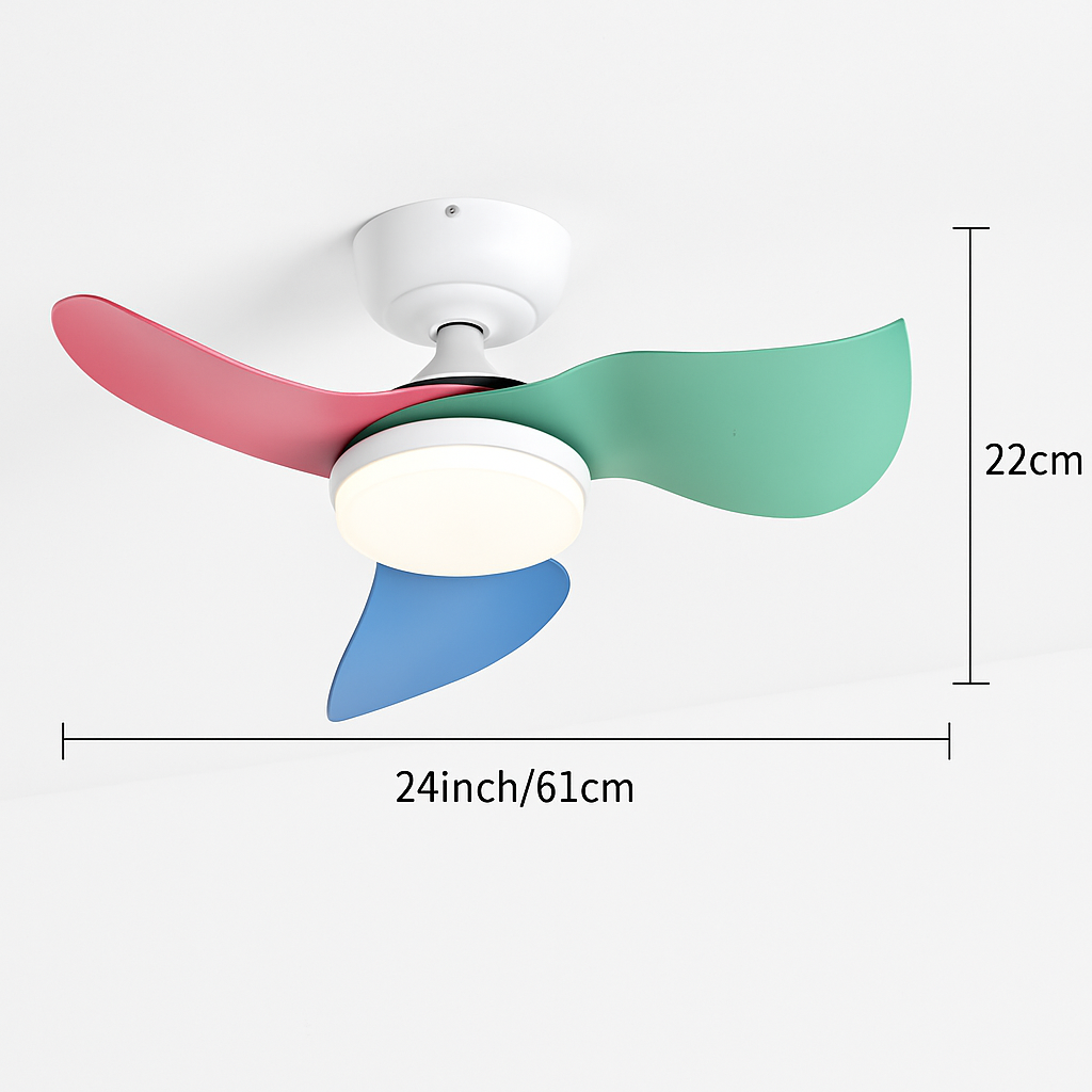 ventilateur de plafond moderne avec télécommande pour la maison