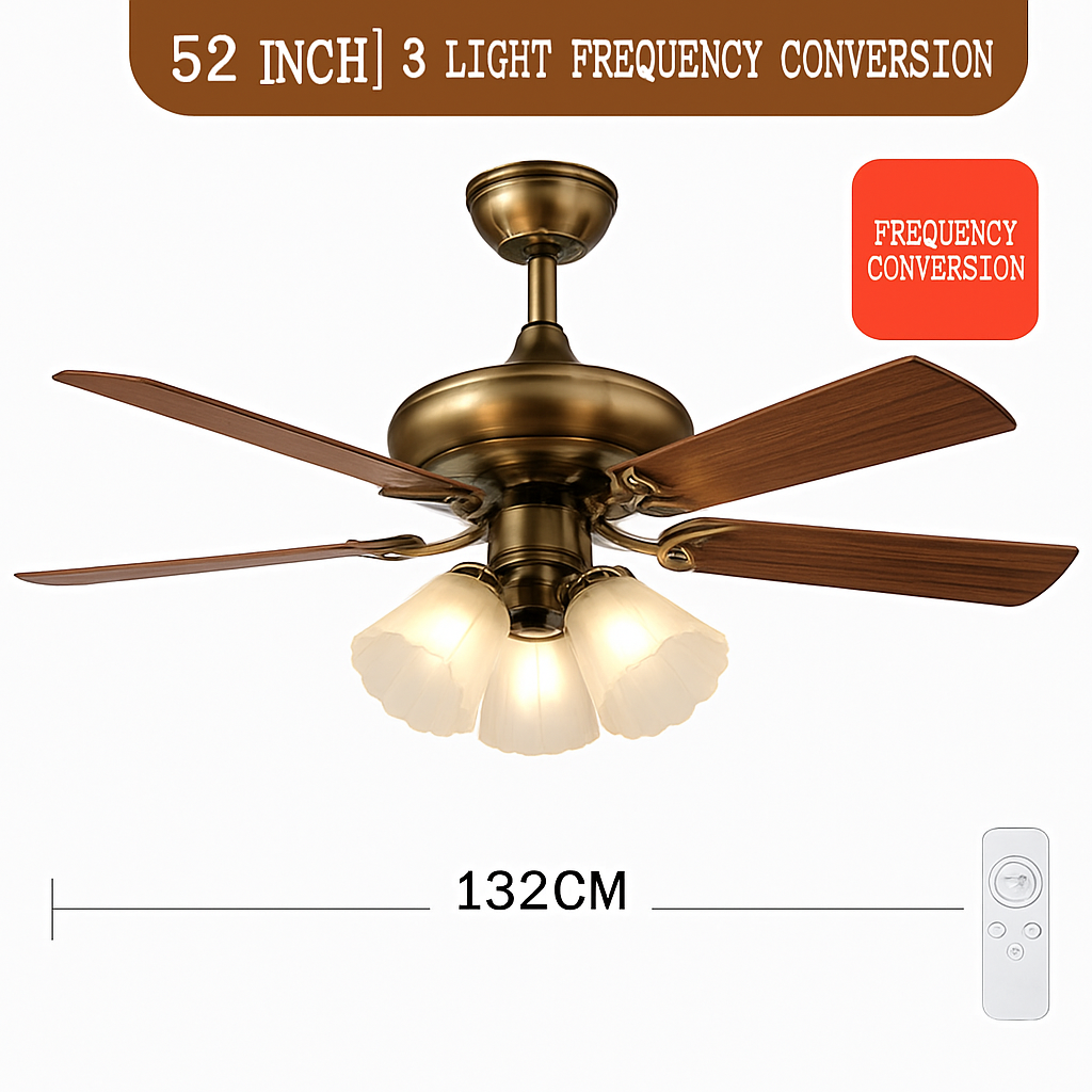 ventilateur de plafond moderne led intelligent avec 4 pales rétractables