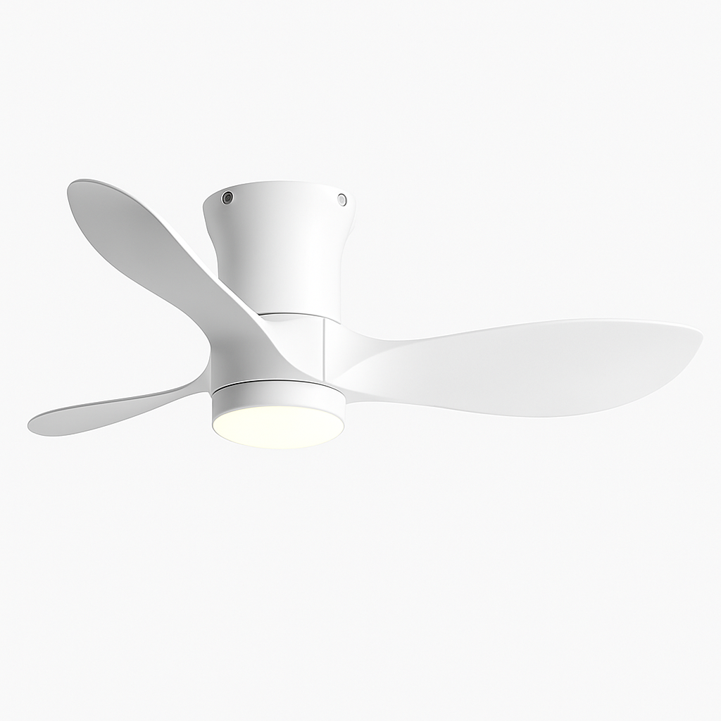 ventilateur de plafond moderne à leds avec télécommande et synchronisation