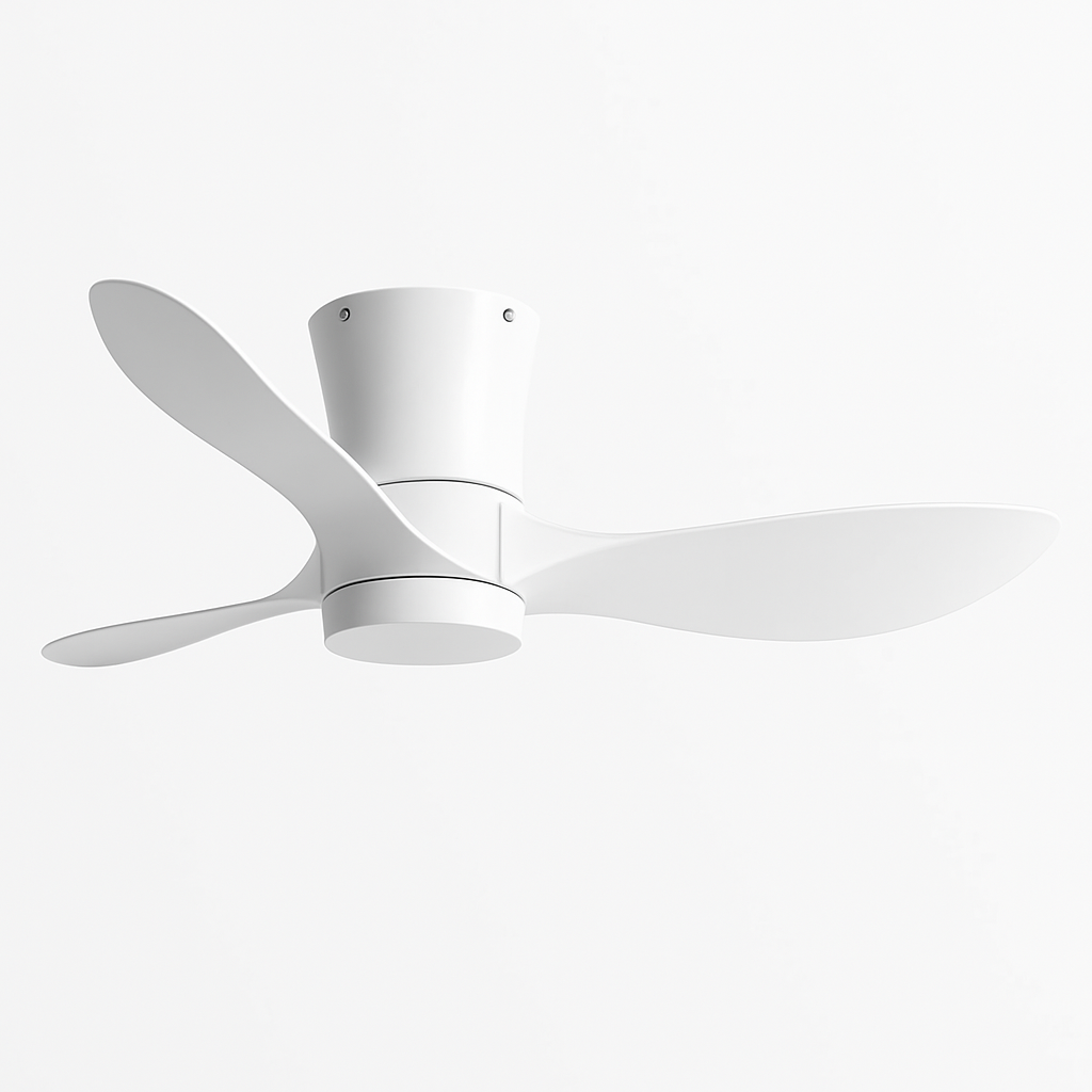 ventilateur de plafond moderne sans lumières lux&vitae led avec télécommande