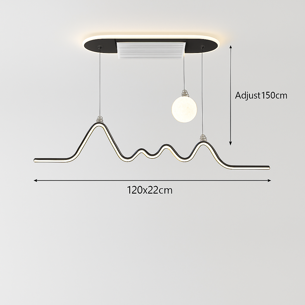 ventilateur de plafond sans feuilles avec éclairage moderne ultra-mince