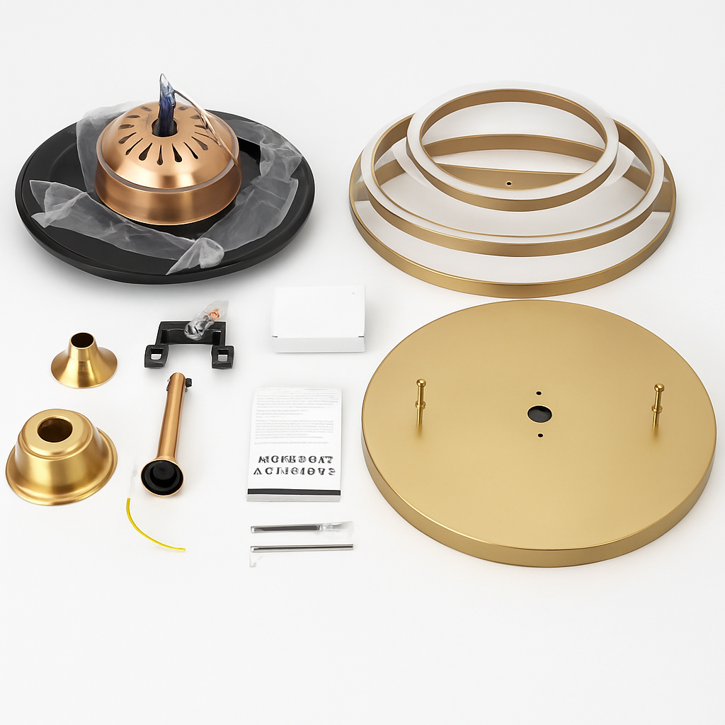 ventilateur de plafond silencieux avec télécommande et lumière LED