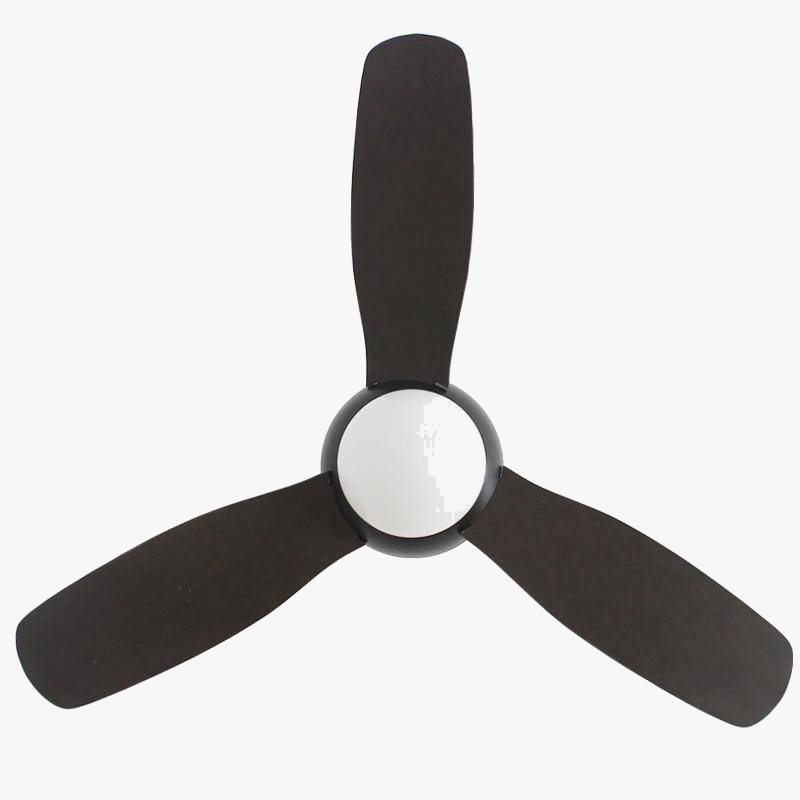 Ventilateur de plafond style industriel (noir ou blanc)