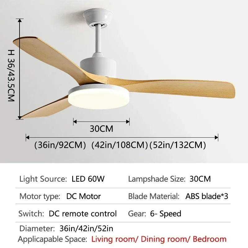 ventilateur moderne avec télécommande pour intérieur design