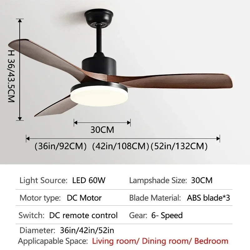 ventilateur moderne avec télécommande pour intérieur design