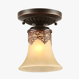 plafonnier Verre Vintage LED éclairage à la maison salon luminaires Luminaire lampara De Techo