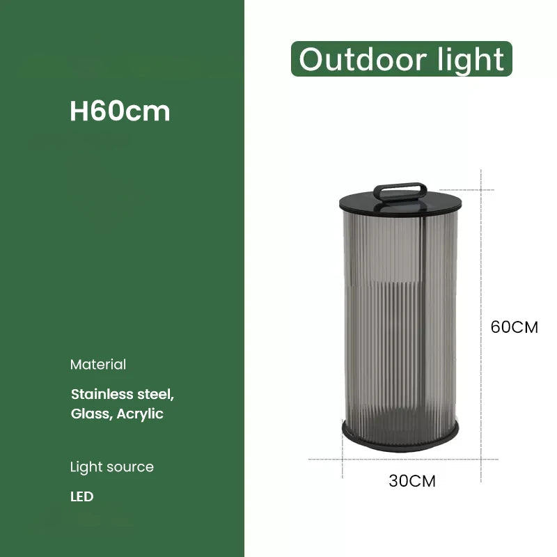 villa moderne lampe de jardin solaire extérieure étanche
