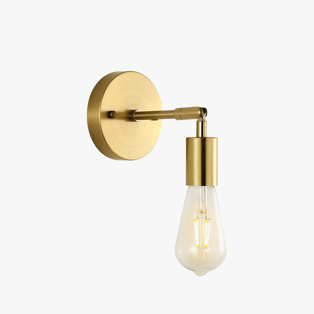 Vintage applique murale LED lampe 180 ° rotatif industriel E27 chambre chevet salle de bain miroir applique murale vanité luminaire plafonnier