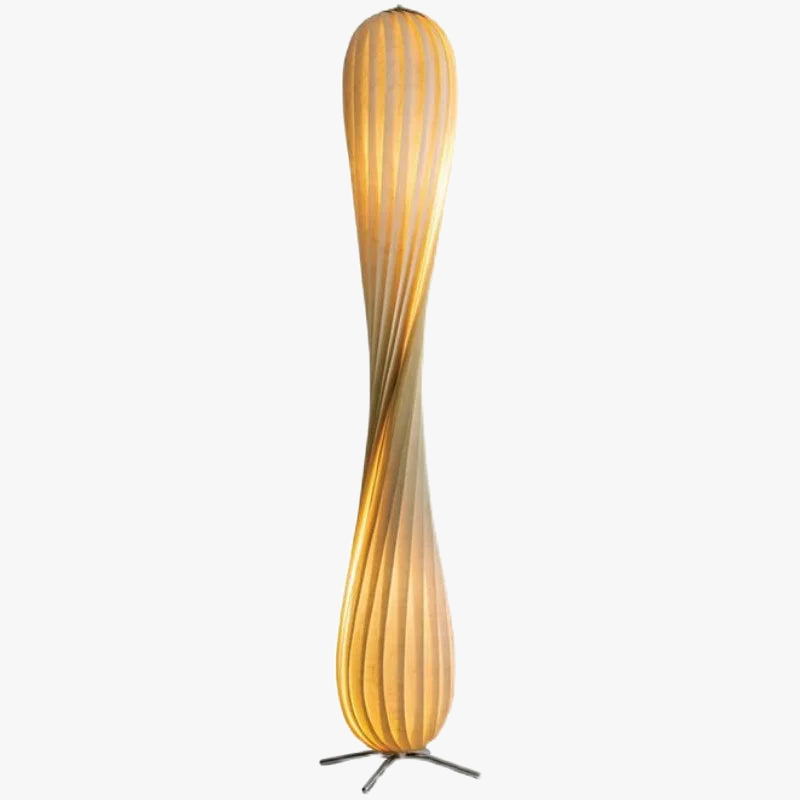Wabi Sabi – lampadaire en bois Simple et rétro
