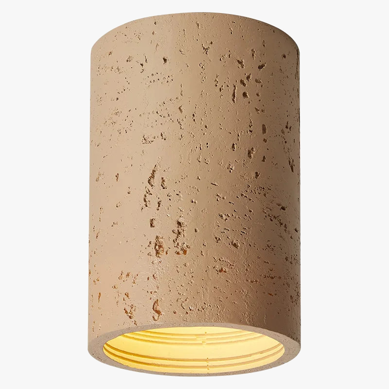 Wabi-sabi Style Downlight Led résine plafonnier salon chambre plafonnier allée couloir entrée rétro luminaire