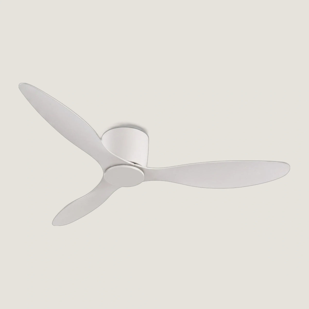 Ventilateur de plafond en bois et métal 132 cm — Abricotier
