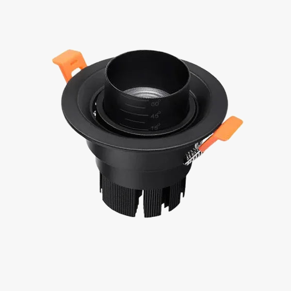 Spot Zoom intégré dimmable encastré 15-60 degrés COB